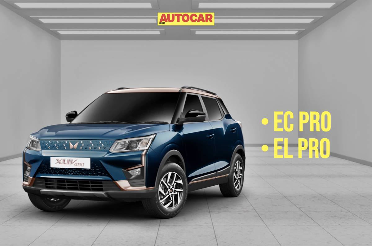 Mahindra XUV400 trims and features Mahindra XUV400 trims and features